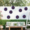 thumbnail image 3 of Fareti Metal Flower Wall Decor, Rustic Modern Daisy Flowers Outdoor Indoor Metal Wall Art Hanging Sculptures for Farmhouse Bathroom Kitchen Living Room Garden Patio, 3 of 6