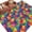 Purple, variant on Large Area Rugs for Living Room Bedroom, Colorful Geometric 6'x9' Rug Washable Carpet Runner Indoor Outdoor, Modern Multicolor Abstract Motifs Non Slip Floor Mats Rug for Kitchen, Playroom