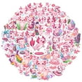 thumbnail image 2 of 35pcs-50pcs Colorful Axolotl Stickers Animal Cute Cartoon Stationery Stickers for Phone Laptop Suitcase, 2 of 9