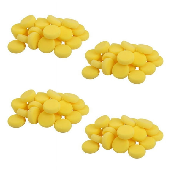 100 Pieces Paint Density Sponges Synthetic Artist Sponges Watercolor Sponges for Graffiti Painting, Art Crafts, Pottery
