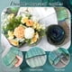 thumbnail image 3 of Cinta Ganeen de Organza Iridiscente Verde de 16 Yardas y 15 cm, 3 of 7