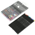 thumbnail image 4 of Fine Tip Markers,0.4mm Fine Point Colored Thin Markers Pen Drawing Accessories Striking Appearance, 4 of 12