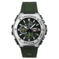thumbnail image 1 of Casio Standard Analog Chronograph Resin Strap Green Dial Quartz MWA-300H-3AV 100M Men's Watch, 1 of 4