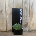 thumbnail image 2 of Handmadetneonsign Personalized Succulent Planter Address House Number Sign, Address Plaque Metal, 2 of 5