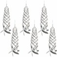 thumbnail image 1 of Juego de 6 repelentes de palomas en espiral, ahuyentador de pájaros, ahuyentador de palomas colgante reflectante para proteger el jardín, balcón, patio, granja, BR-Life (plata) esquí esquí Gafas de esquí, 1 of 5