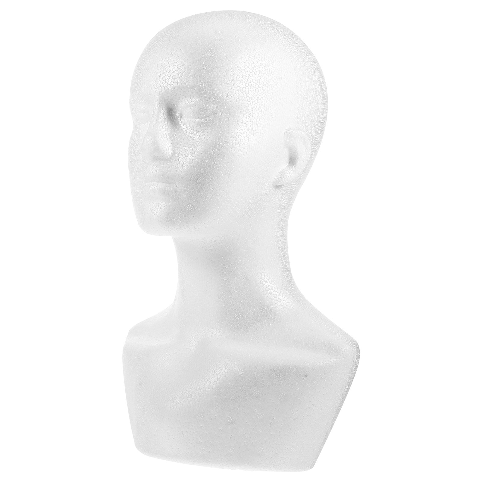 COSMOBETTY Display Heads for Hats Mannequin Head Plastic 1Set