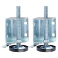 thumbnail image 1 of 2 Pairs Screw Furniture Adjustable Cabinet Feet for Table Sofa Wardrobe Steel Leveling Feet Furniture Leg Accessories, 1 of 4