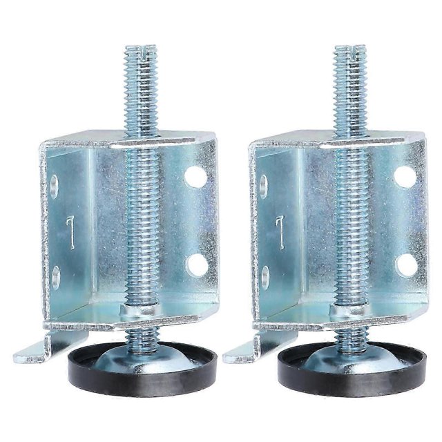 2 Pairs Screw Furniture Adjustable Cabinet Feet for Table Sofa Wardrobe Steel Leveling Feet Furniture Leg Accessories