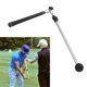 thumbnail image 4 of Entrenador telescópico de swing de golf, retráctil Posición correcta de la mano Ejercitador de swing de golf Empuadura de goma antideslizante para entrenamiento al aire libre ANGGREK HH2715, 4 of 8
