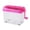 Hot Pink, variant on Up to 50% off! YOHOME Portable Cross Paper Shredder A6 Manual Mini for Home office