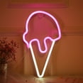 thumbnail image 4 of Batería de helado YAOZHOU decorativa con luz de neón USB, 4 of 7