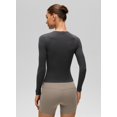 thumbnail image 2 of CRZ YOGA Softembrace Long Sleeve Shirts for Women Casual Tops Soft Basic T-Shirts, 2 of 7