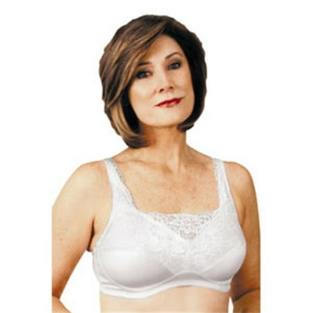 

classique 765se post mastectomy fashion bra white - size 38dd