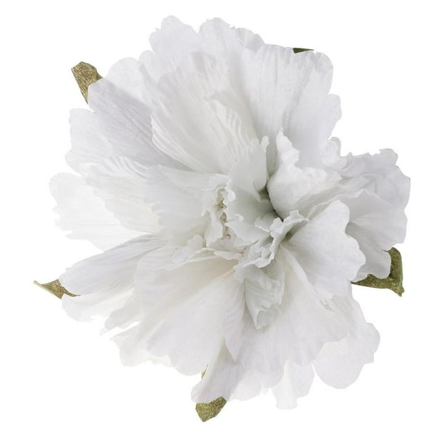 de Festival de de Bricolaje de Flores de Peonía Artificial Grande de 60 Cm Blanco perfecl Flor artificial de Penoy