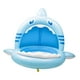 thumbnail image 2 of Piscina infantil inflable para niños, juego de agua portátil con sombra, piscina para césped y jardín, patio interior, diversión de verano al aire lib, 2 of 8