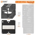 thumbnail image 3 of AMAOE IPX-14 18 En 1 kits De Estación De Reballing De Capa Media Para iPhone X XS XSMAX 11 12 13 Serie 14 Pro/Max Mini Accesorio, 3 of 3