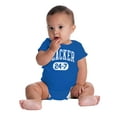 thumbnail image 4 of Vintage Retro Slacker 90s Throwback Romper Boys or Girls Infant Baby Brisco Brands NB, 4 of 6
