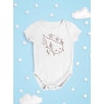 thumbnail image 3 of Cute Boho Baby Sleepy Axolotl Bodysuit Infant -Image by Shutterstock,  Newborn, 3 of 4