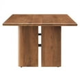 thumbnail image 3 of Coffee Sofa Side Table, Walnut, Wood, Living Kitchen Cafe Bistro Hospitality Restaurant, Modern Contemporary HB34723, 3 of 9