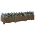 thumbnail image 1 of vidaXL Raised Bed 120x40x23 cm Polypropylene, 1 of 5