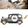 thumbnail image 4 of Car Model Clocks, Alarm Clock Retro Car Model ABS Material  Decoration With Large Dial Display For Office Desk For Bedroom ANGGREK Negro, 4 of 8