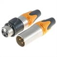 thumbnail image 4 of Micrófono Xlr Impermeable de 3 Puntas Conector de Audio Cabeza Equilibrada Xlr Carcasa de Cabeza de Rosca Hembra, C, 4 of 5
