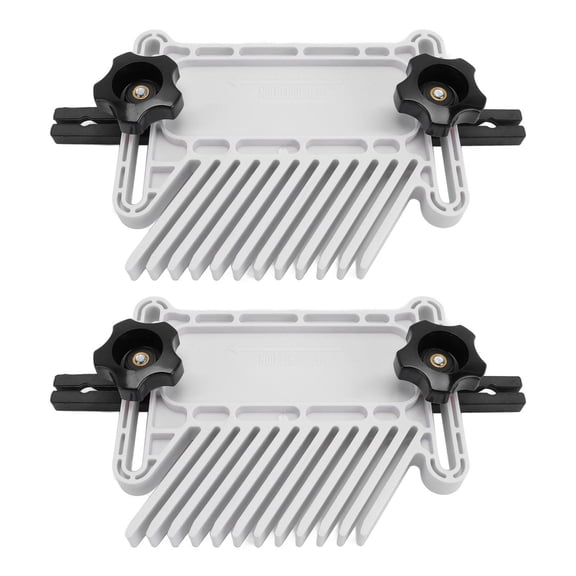 YAHHU Adjustable ABS Featherboard with Miter & T‑Track Slots for Table Saws, Routers & Band Saws – Secure Locking, Ergonomic Design
