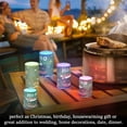 thumbnail image 4 of Yayeee Flameless Candles with Remote Flickering Battery Operated Multi Color Changing, Christmas Cat, 4 of 7