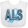 thumbnail image 3 of Inktastic ALS Awareness Ribbon Boys or Girls Baby Bib, 3 of 4