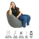 thumbnail image 4 of Sillón Puff LUNICS Oval Mediano Gris Oxford, 4 of 7