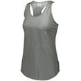 thumbnail image 2 of Augusta Girls Lux Tri-Blend Tank 3079 Grey Heather M, 2 of 2