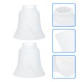 thumbnail image 3 of MasteelfCA 2Pcs Simple Frosted Glass E27 Lamp Shade Ceiling Lamp Lampshade Wall Light Lampshade, 3 of 8