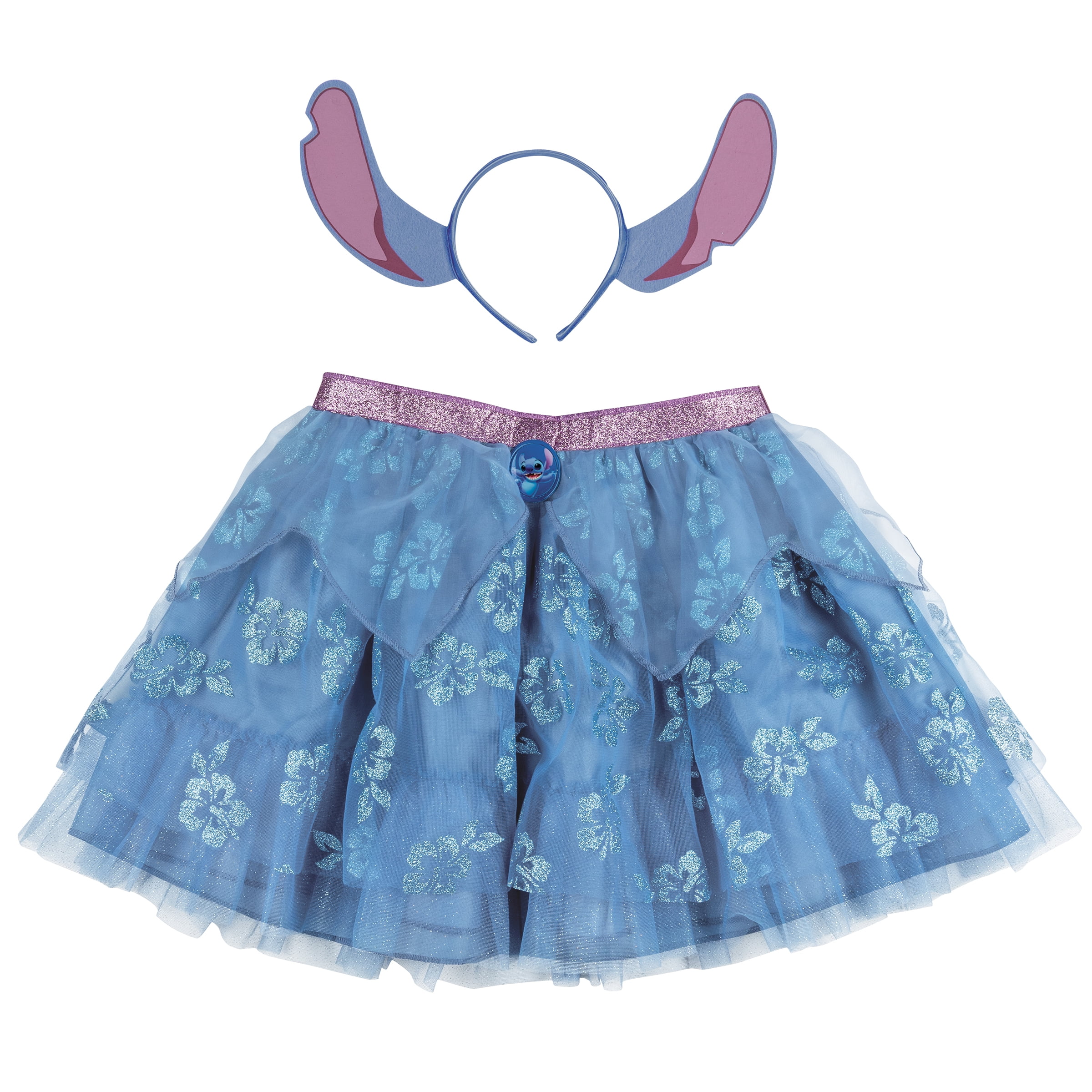 Disney Lilo & Stitch 'Stitch' Tutu Halloween Accessory Kit for Children, Tweens Size One Size, by Disguise