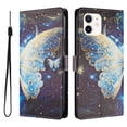thumbnail image 1 of FOXDOCK Funda Tipo Cartera para iPhone 12 Mini con Soporte y Correa – Diseño de Patrones Lindos, 1 of 6