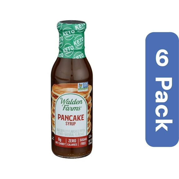 Walden Farms Syrup Creamy Pancake 12 fl oz (Pack Of 6)