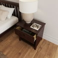 thumbnail image 5 of Plank+Beam Solid Wood Nightstand with 1 Drawer for Bedroom, 5 of 10