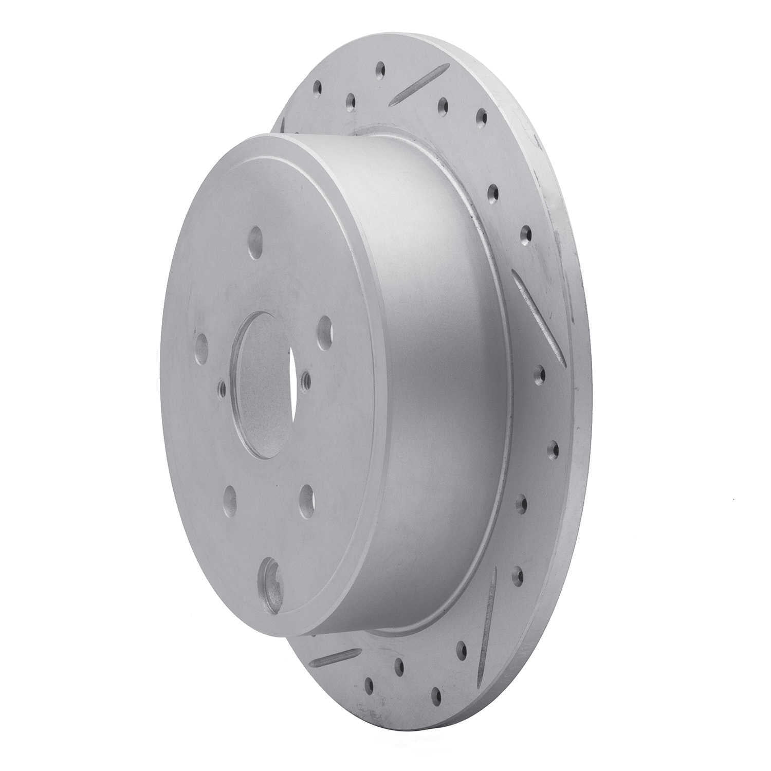 Dynamic Friction Company 830-13024L DFC Geoperformance Rotor - Drilled and Slotted