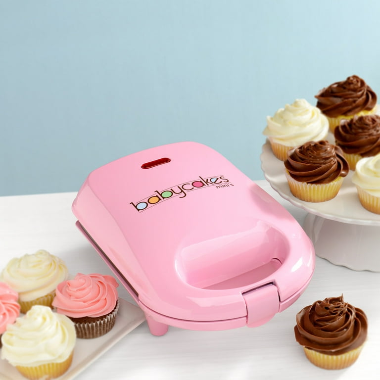 Babycakes Mini Cupcake Maker, Mini Size, Pink, Model CCM-50