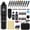 Black Silver, variant on Wireless Tättoo Pen Kit with 1300mAh Battery and LCD Display – Portable Rotary Tättoo Machine with RCA Interface, Adjustable Voltage 4–12V, Complete Tättoo Tools for Professional Artists