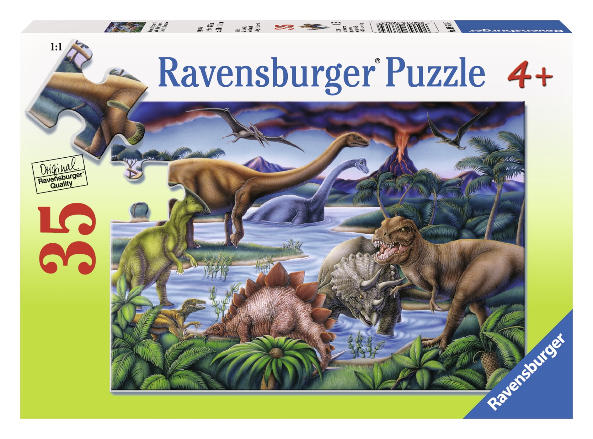 Every Piec Ravensburger 3076 My First Farm 24 Piece Giant Floor Puzzle for Kids 