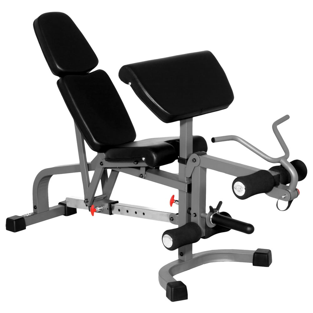 Incline and Decline Weight Bench with Leg Extension