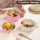 thumbnail image 3 of Tazón para fideos, genérico, juego de tazón para cocinar fideos ramen, tazón para sopa, cesta de drenaje, morado, 3 of 9