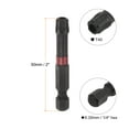 thumbnail image 2 of Uxcell T40 Magnetic Security Impact Torx Screwdriver Bit 1/4" Hex Shank 2" Length, 2 Pack, 2 of 5