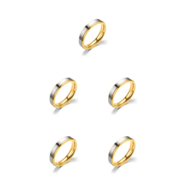 Sonducket Pareja anillo dedos colgante joyería de moda mano de obra fina ligero de larga duración sin rebabas suave ajustable Type2 NO2