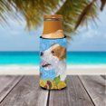 thumbnail image 3 of Jack Russell Terrier in Summer Flowers Ultra Hugger for slim cans, 3 of 6