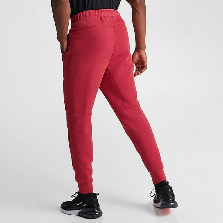 Nike Sportswear Tech Fleece Light University Red Heather/Black