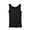 Black, variant on Wyobmus Women's Tank Tops Crew Neck Modal Basic Shirt Lgihtweihgt Sleeveless Ruffle Hem Tank Top Undershirts Black