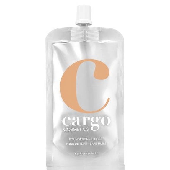 2 Pack Cargo Cosmetics Liquid Foundation, Creamy Cafe Au Lait, 1.33 Fl Oz