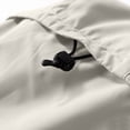 thumbnail image 5 of QATAINLAV Men's Full Zip up Waterproof Hooded Jacket Casual Big and Tall Raincoat Windbreaker Hiking Outerwear with Pockets White,M, 5 of 8