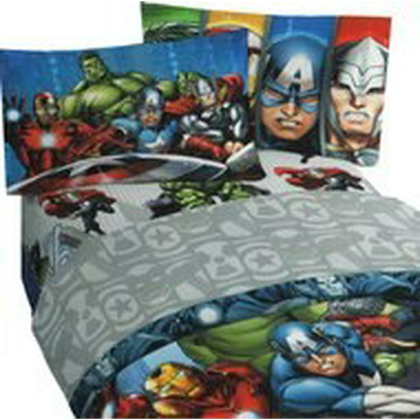 Marvel Avengers Assemble Twin Sheet Set